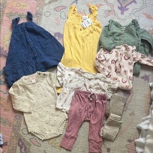 Baby Girl 3-6mo Lot of Outfits